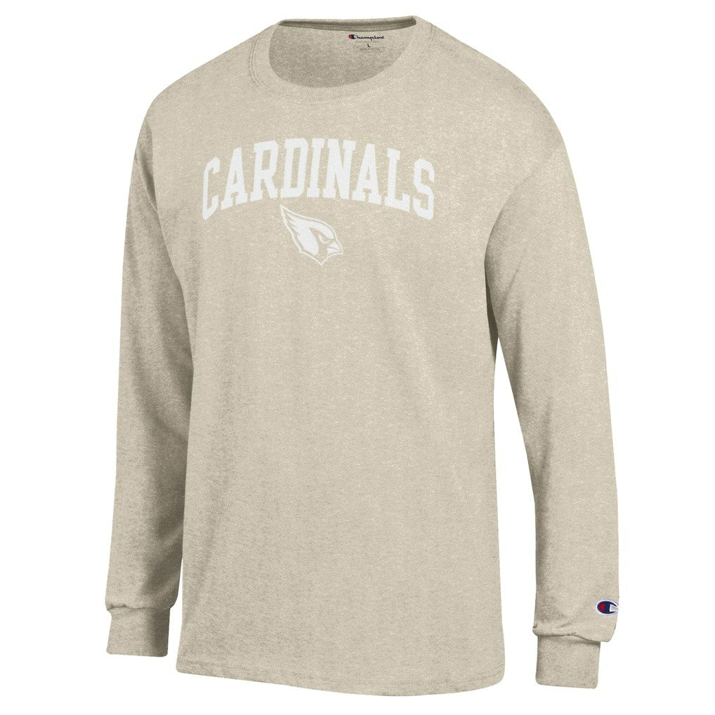 White Ink Jersey Long Sleeve T-Shirt - Arizona Cardinals