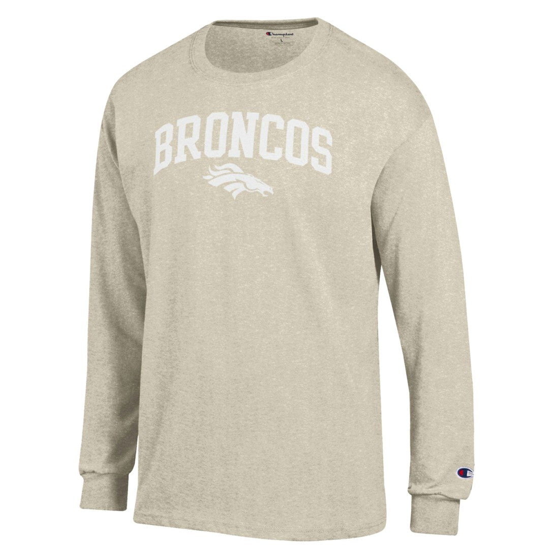 White Ink Jersey Long Sleeve T-Shirt - Denver Broncos