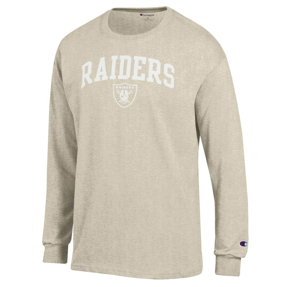 White Ink Jersey Long Sleeve T-Shirt - Las Vegas Raiders