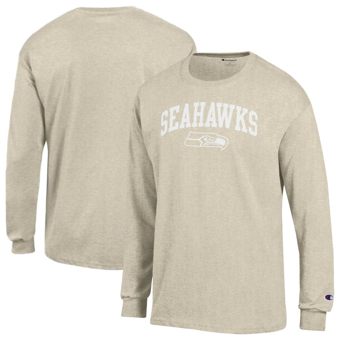 White Ink Jersey Long Sleeve T-Shirt - Seattle Seahawks