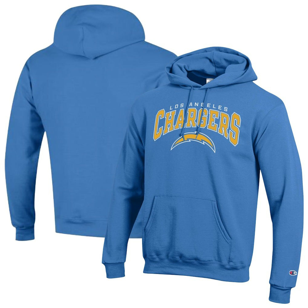 Powerblend Arch over Logo Hoodie - Los Angeles Chargers
