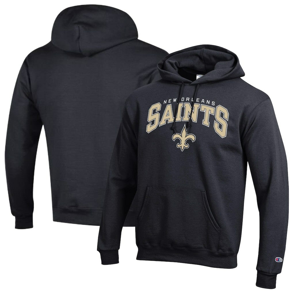 Powerblend Arch over Logo Hoodie - New Orleans Saints