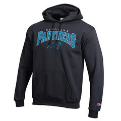 Powerblend Arch over Logo Hoodie - Carolina Panthers