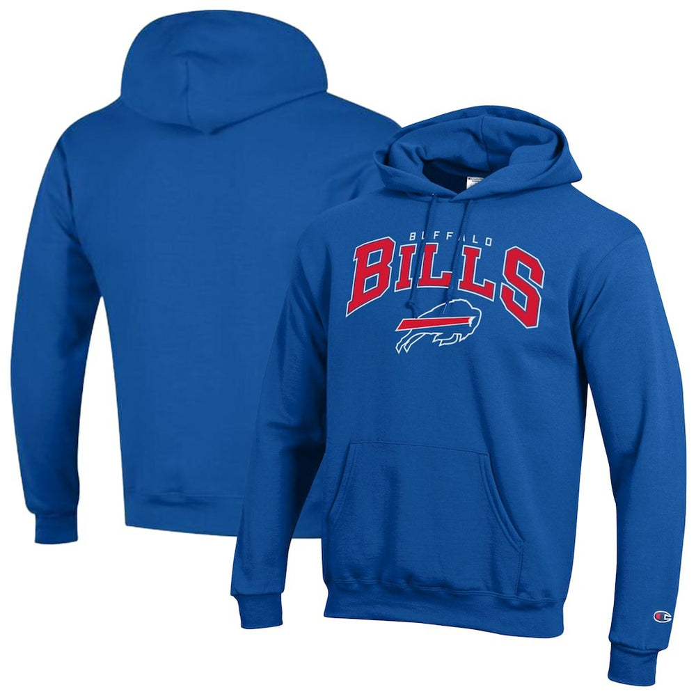 Powerblend Arch over Logo Hoodie - Buffalo Bills