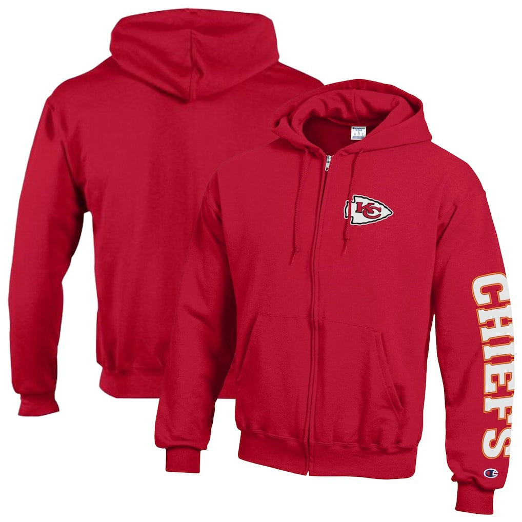 Powerblend Fleece Full-Zip Hoodie - Kansas City Chiefs