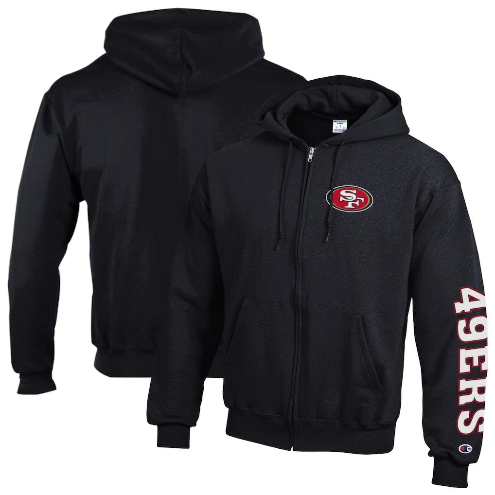 Powerblend Fleece Full-Zip Hoodie - San Francisco 49ers