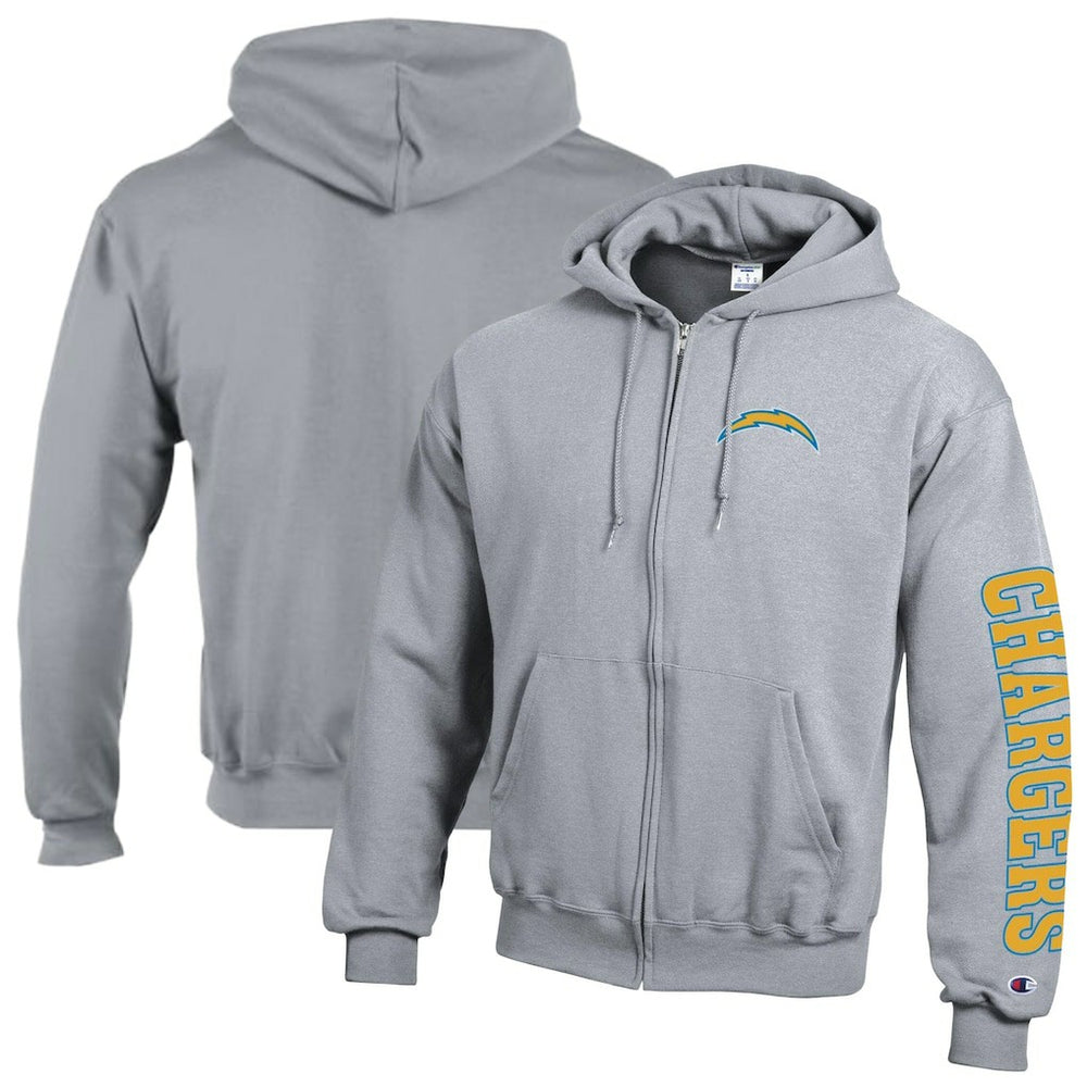 Powerblend Fleece Full-Zip Hoodie - Los Angeles Chargers