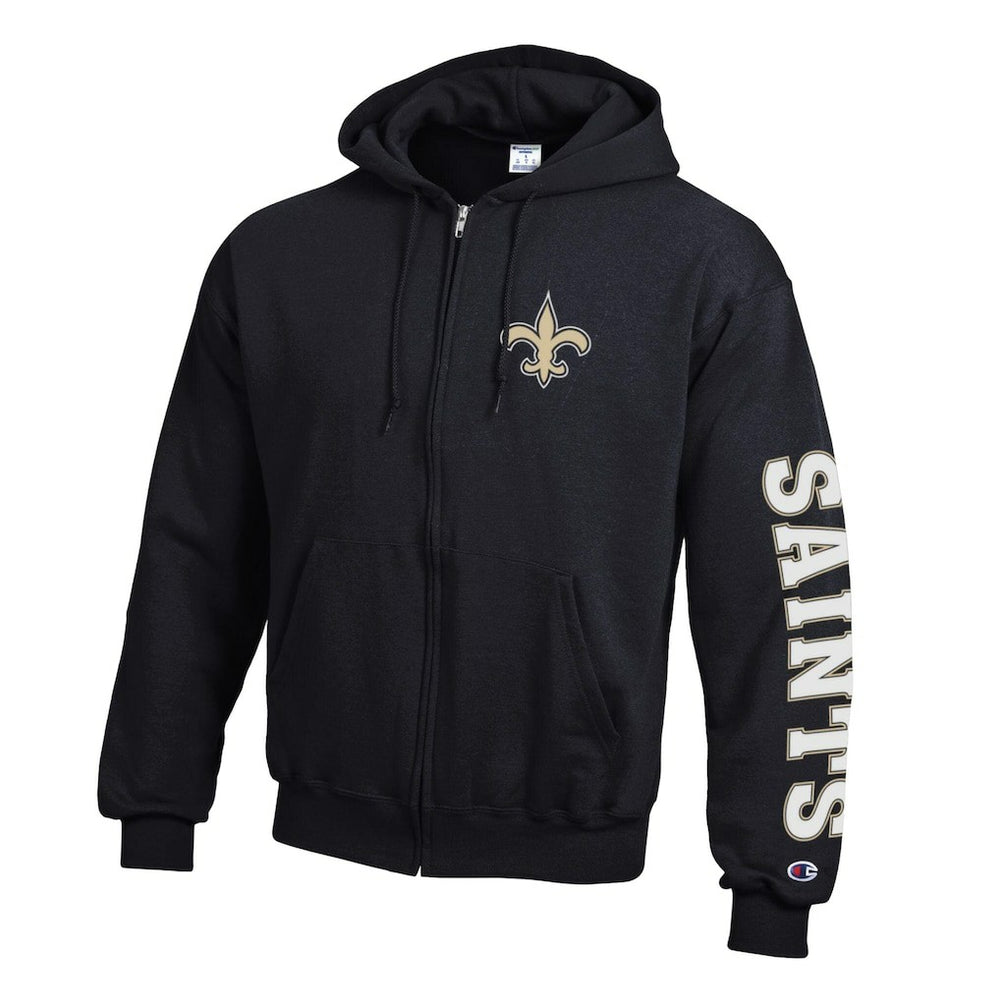 Powerblend Fleece Full-Zip Hoodie - New Orleans Saints