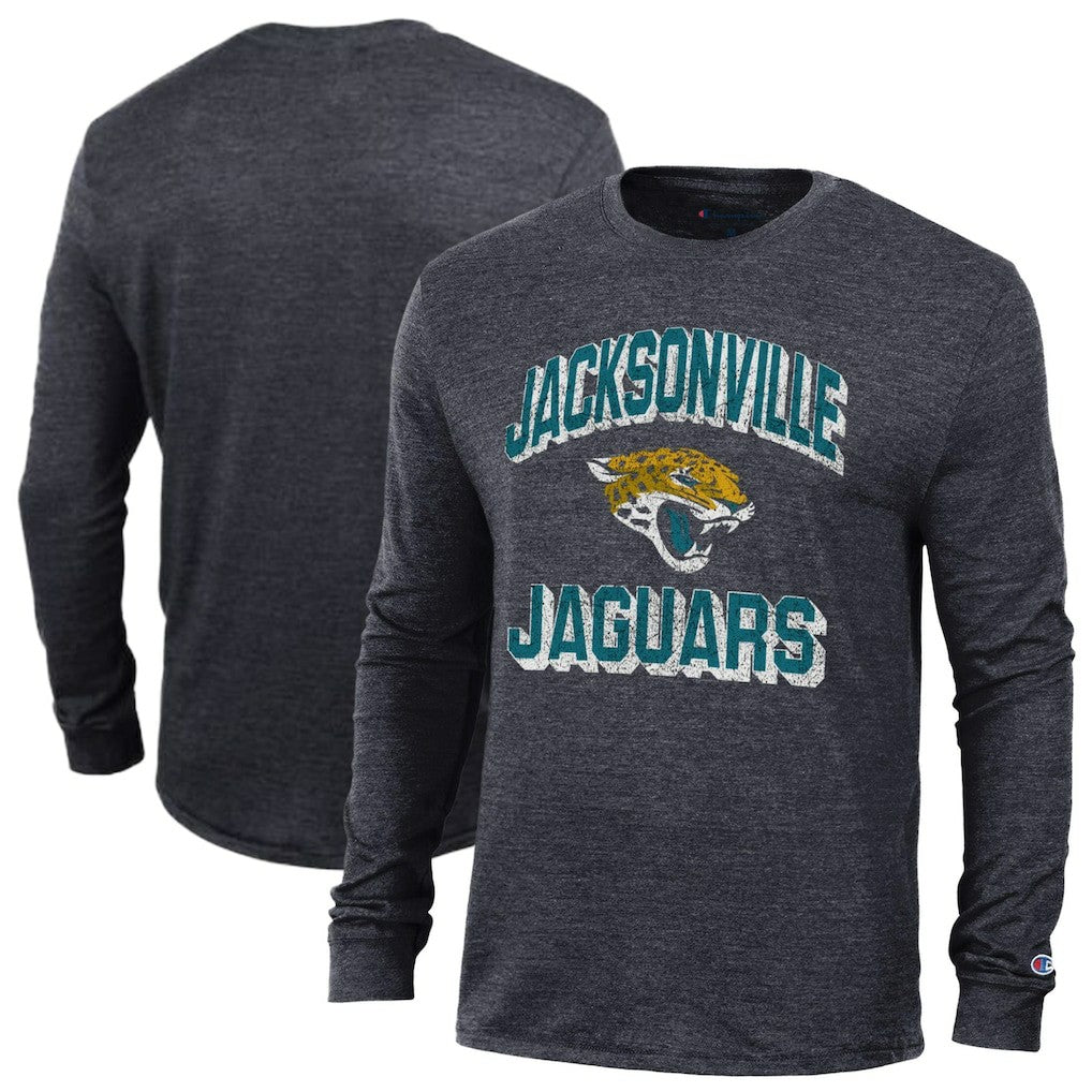 Ultimate Tri-Blend Long Sleeve T-Shirt - Jacksonville Jaguars