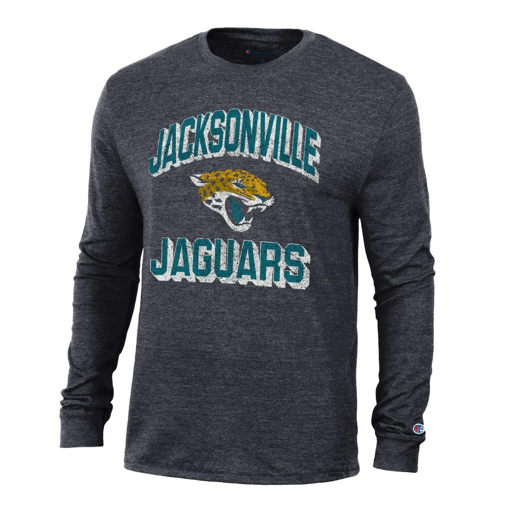Ultimate Tri-Blend Long Sleeve T-Shirt - Jacksonville Jaguars