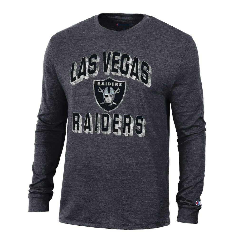 Ultimate Tri-Blend Long Sleeve T-Shirt - Las Vegas Raiders