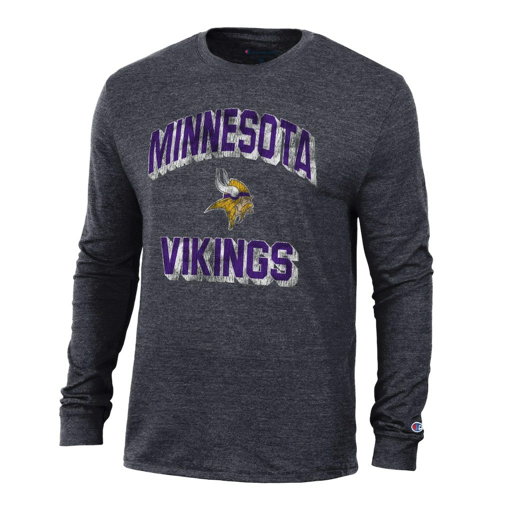 Ultimate Tri-Blend Long Sleeve T-Shirt - Minnesota Vikings