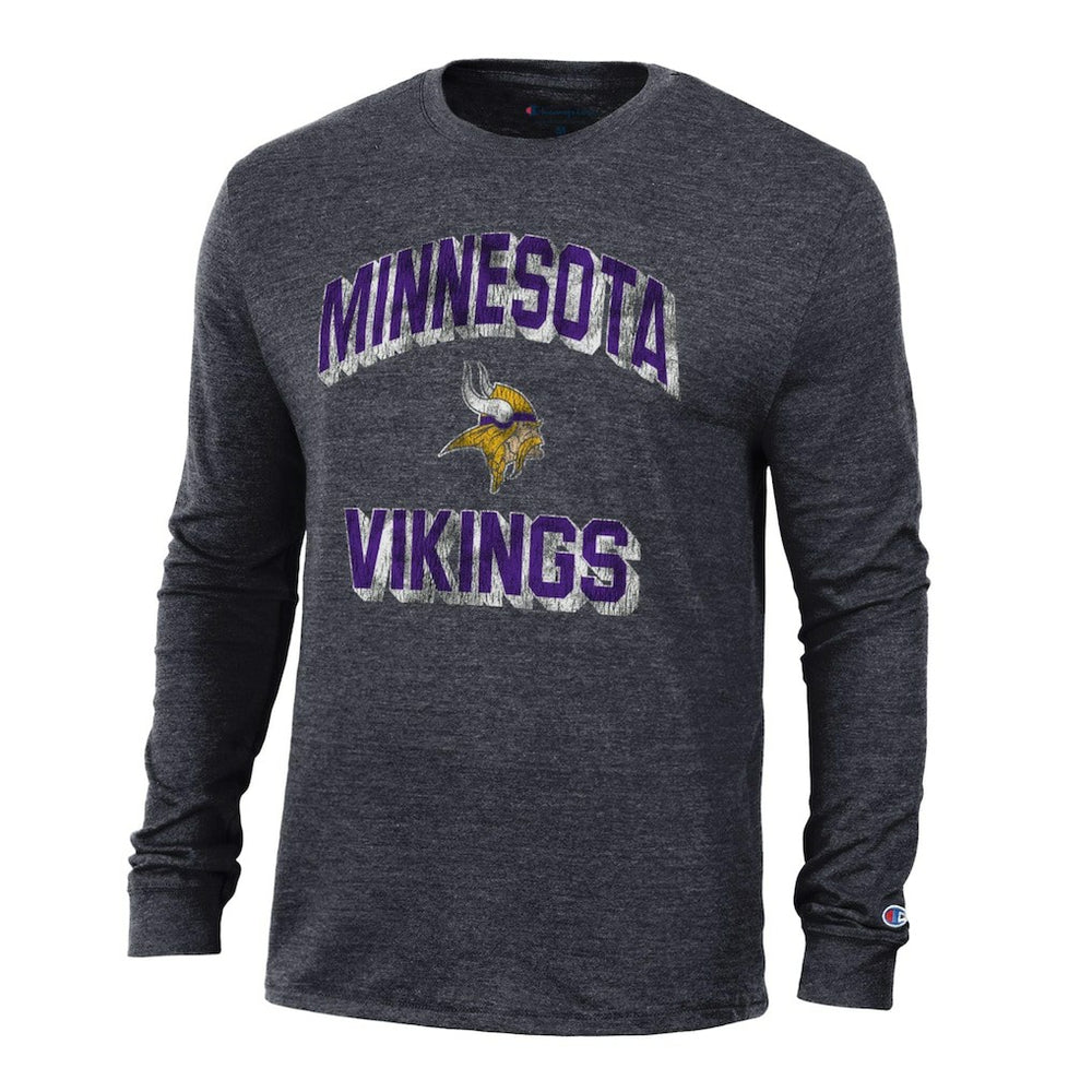 Ultimate Tri-Blend Long Sleeve T-Shirt - Minnesota Vikings