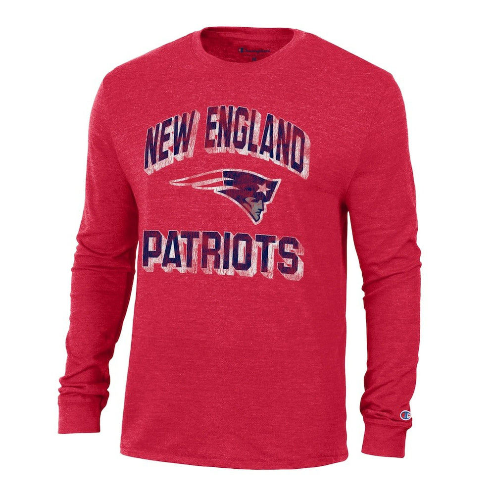 Ultimate Tri-Blend Long Sleeve T-Shirt - New England Patriots