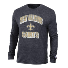 Ultimate Tri-Blend Long Sleeve T-Shirt - New Orleans Saints