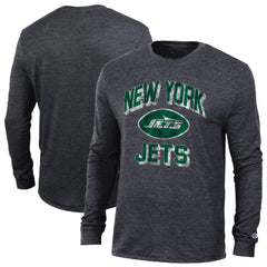 Ultimate Tri-Blend Long Sleeve T-Shirt - New York Jets