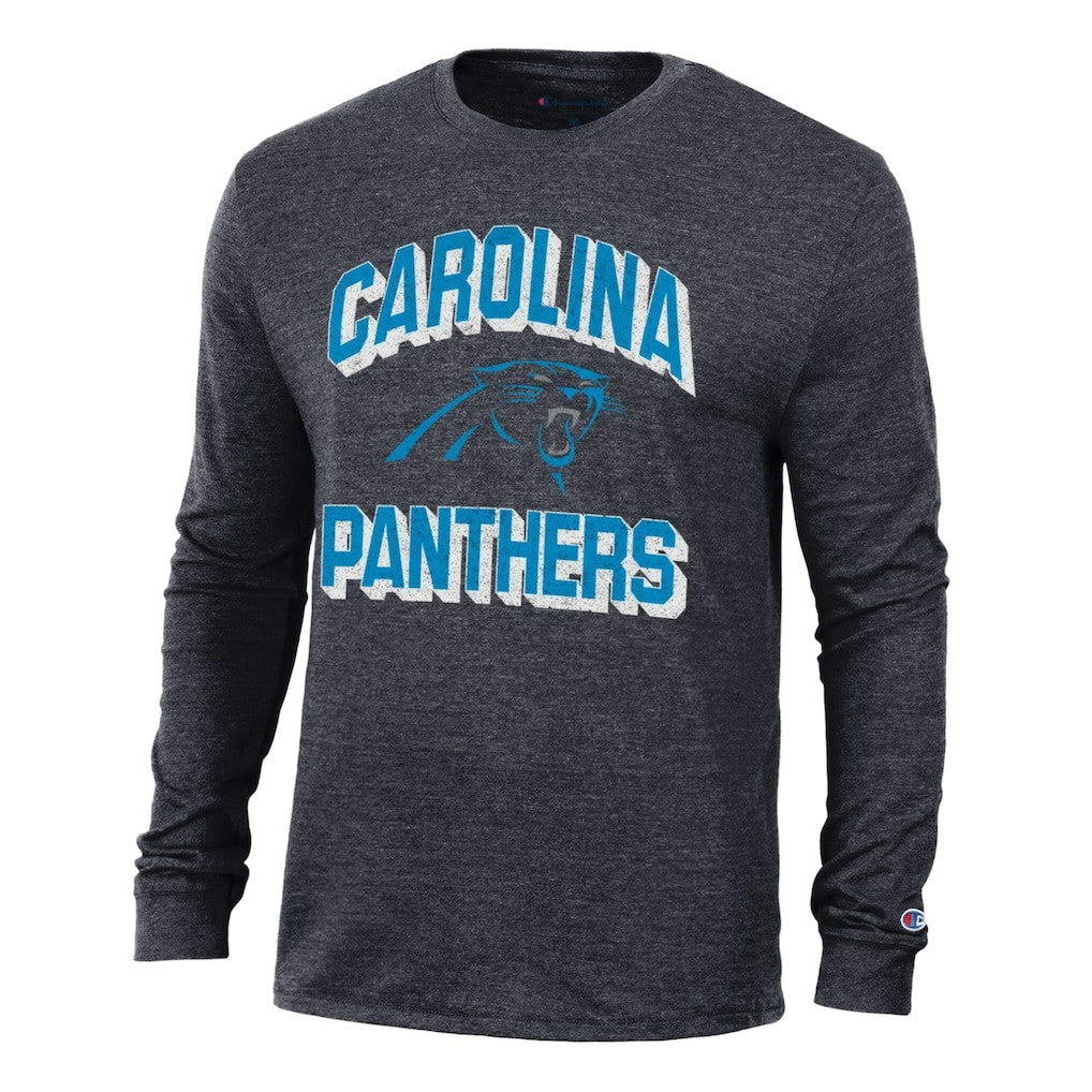 Ultimate Tri-Blend Long Sleeve T-Shirt - Carolina Panthers