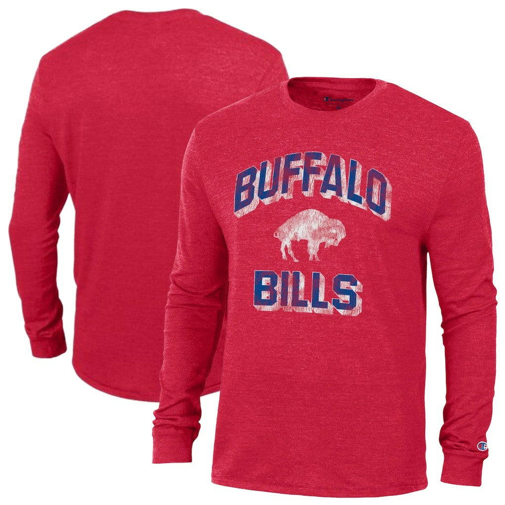 Ultimate Tri-Blend Long Sleeve T-Shirt - Buffalo Bills