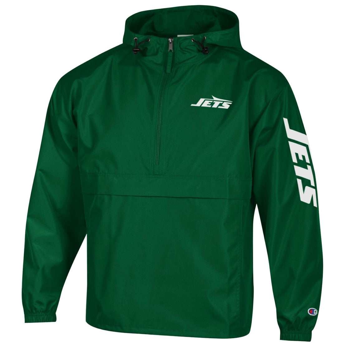Packable Windbreaker Half-Zip Jacket - New York Jets