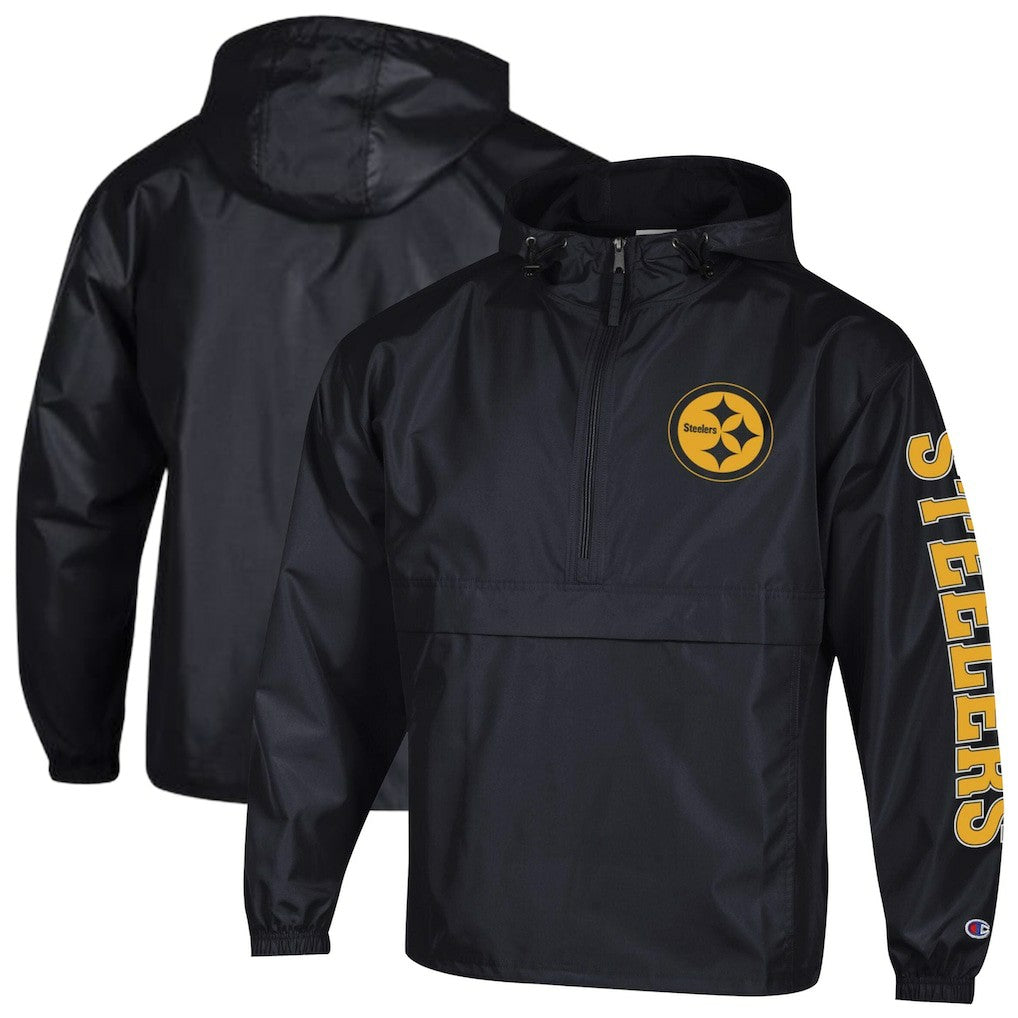 Packable Windbreaker Half-Zip Jacket - Pittsburgh Steelers