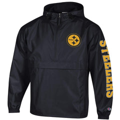 Packable Windbreaker Half-Zip Jacket - Pittsburgh Steelers