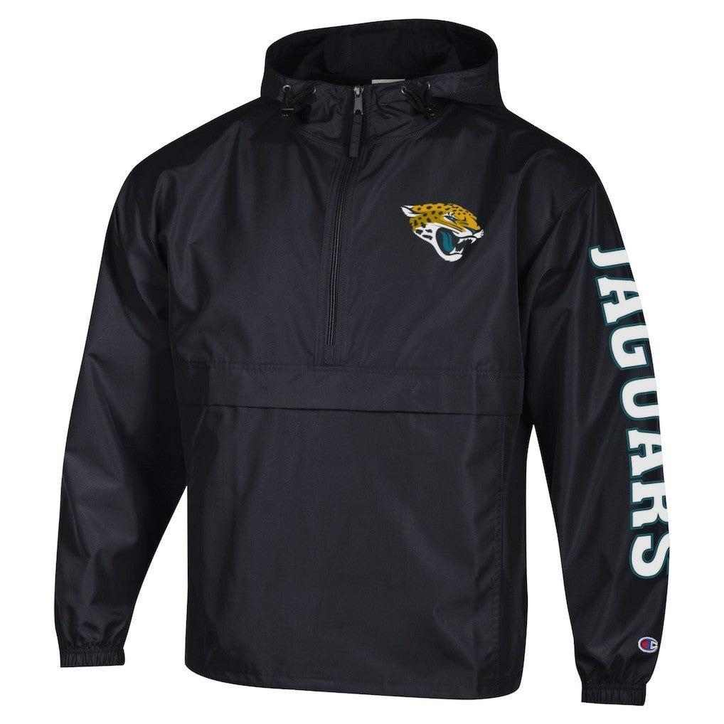 Packable Windbreaker Half-Zip Jacket - Jacksonville Jaguars