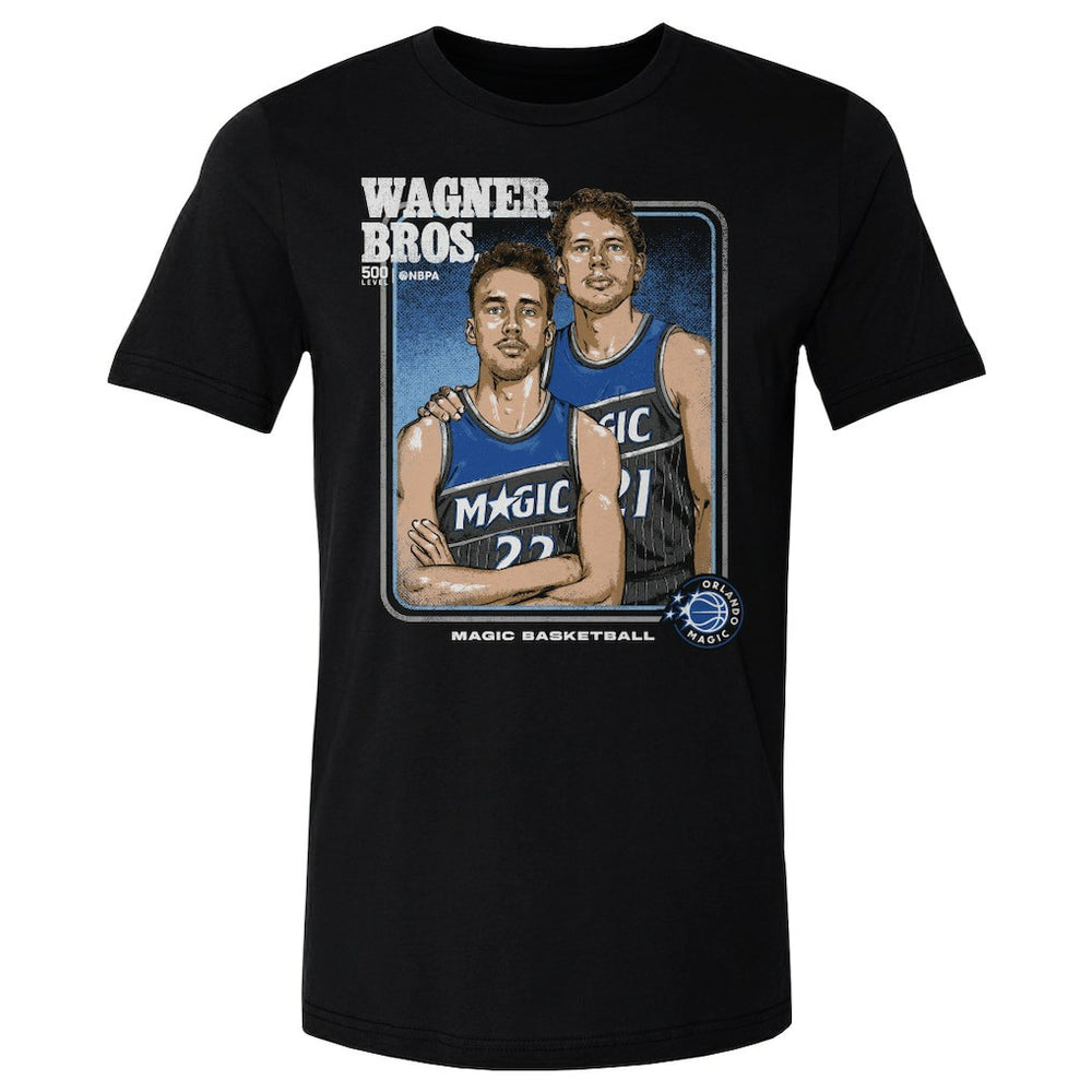 NBA Moritz Wagner, Franz Wagner Orlando Magic 500 Level Stepbrothers T-Shirt