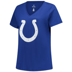Tyler Warren  Women's Plus Size Name & Number V-Neck T-Shirt - Indianapolis Colts
