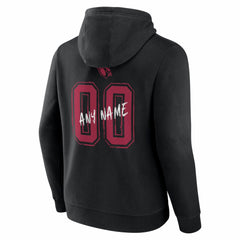 Hustle Personalized Name & Number Hoodie - Arizona Cardinals