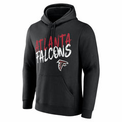 Hustle Personalized Name & Number Hoodie - Atlanta Falcons