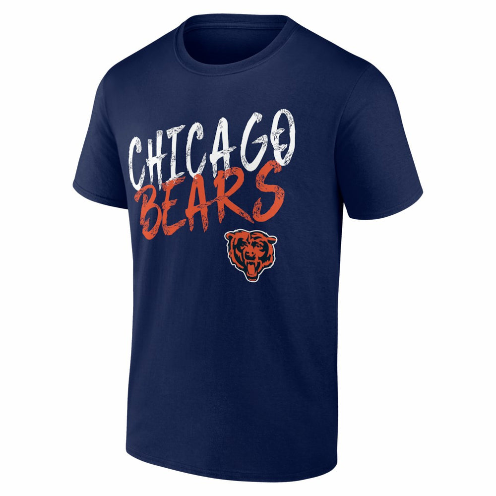 Hustle Personalized Name & Number T-Shirt - Chicago Bears