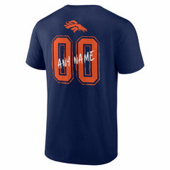 Hustle Personalized Name & Number T-Shirt - Denver Broncos