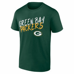 Hustle Personalized Name & Number T-Shirt - Green Bay Packers