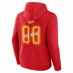 Hustle Personalized Name & Number Hoodie - Kansas City Chiefs