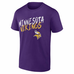 Hustle Personalized Name & Number T-Shirt - Minnesota Vikings