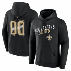 Hustle Personalized Name & Number Hoodie - New Orleans Saints