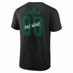 Hustle Personalized Name & Number T-Shirt - New York Jets