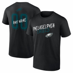 Hustle Personalized Name & Number T-Shirt - Philadelphia Eagles