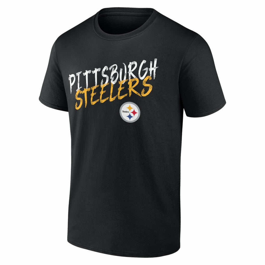 Hustle Personalized Name & Number T-Shirt - Pittsburgh Steelers