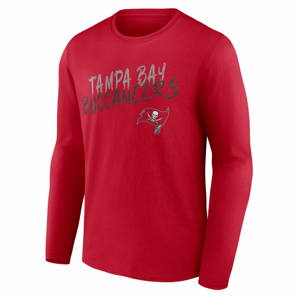 Hustle Personalized Name & Number Long Sleeve T-Shirt - Tampa Bay Buccaneers