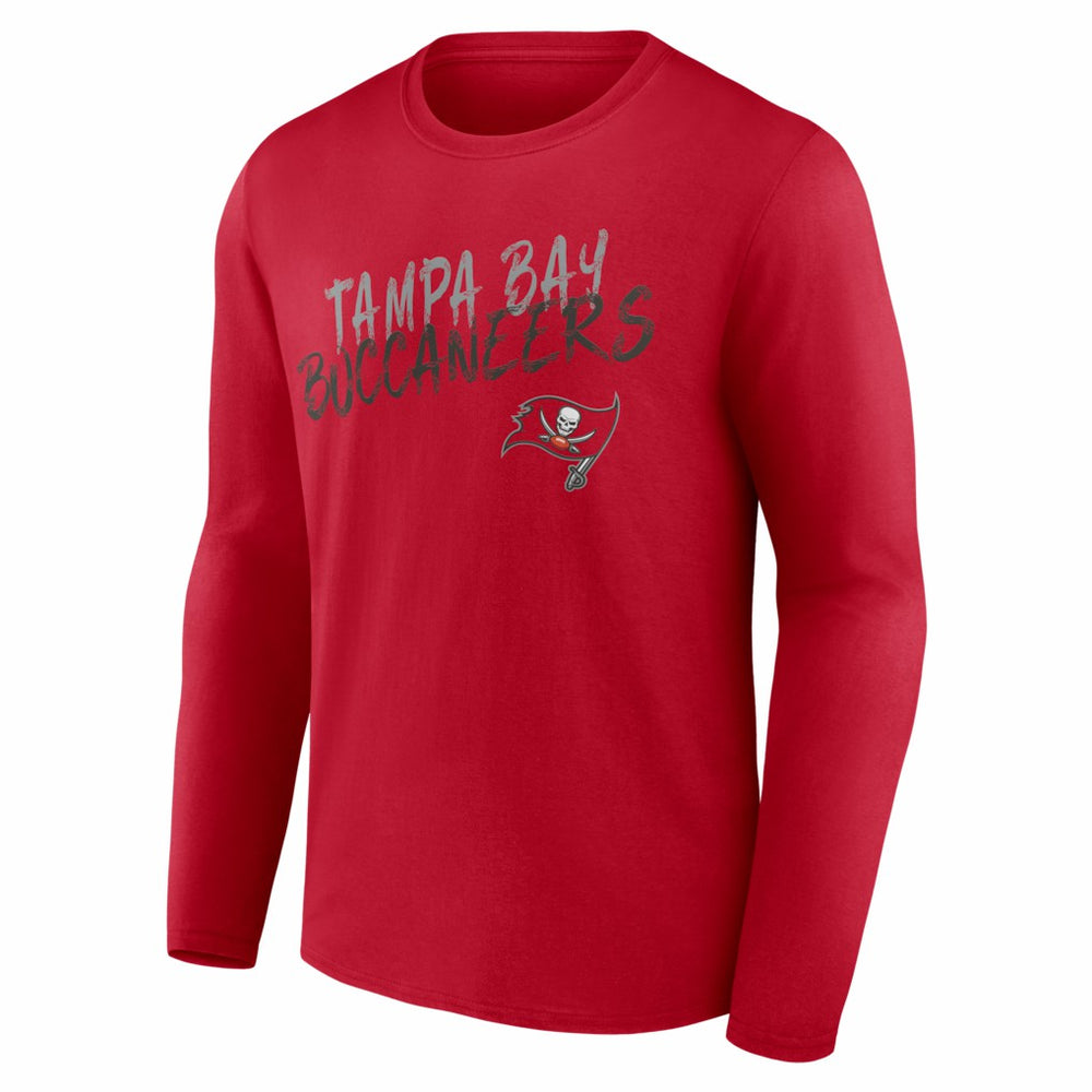 Hustle Personalized Name & Number Long Sleeve T-Shirt - Tampa Bay Buccaneers
