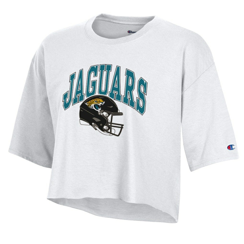 Women's Boyfriend Cropped T-Shirt - Jacksonville Jaguars