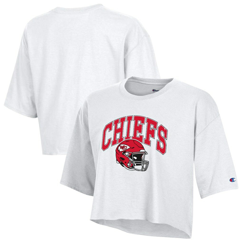 Women's Boyfriend Cropped T-Shirt - Kansas City Chiefs