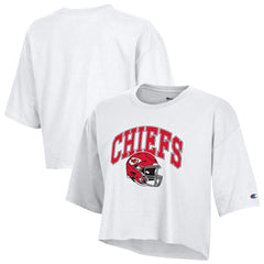 Women's Boyfriend Cropped T-Shirt - Kansas City Chiefs
