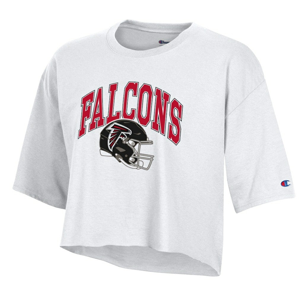 Women's Boyfriend Cropped T-Shirt - Atlanta Falcons
