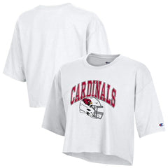 Women's Boyfriend Cropped T-Shirt - Arizona Cardinals