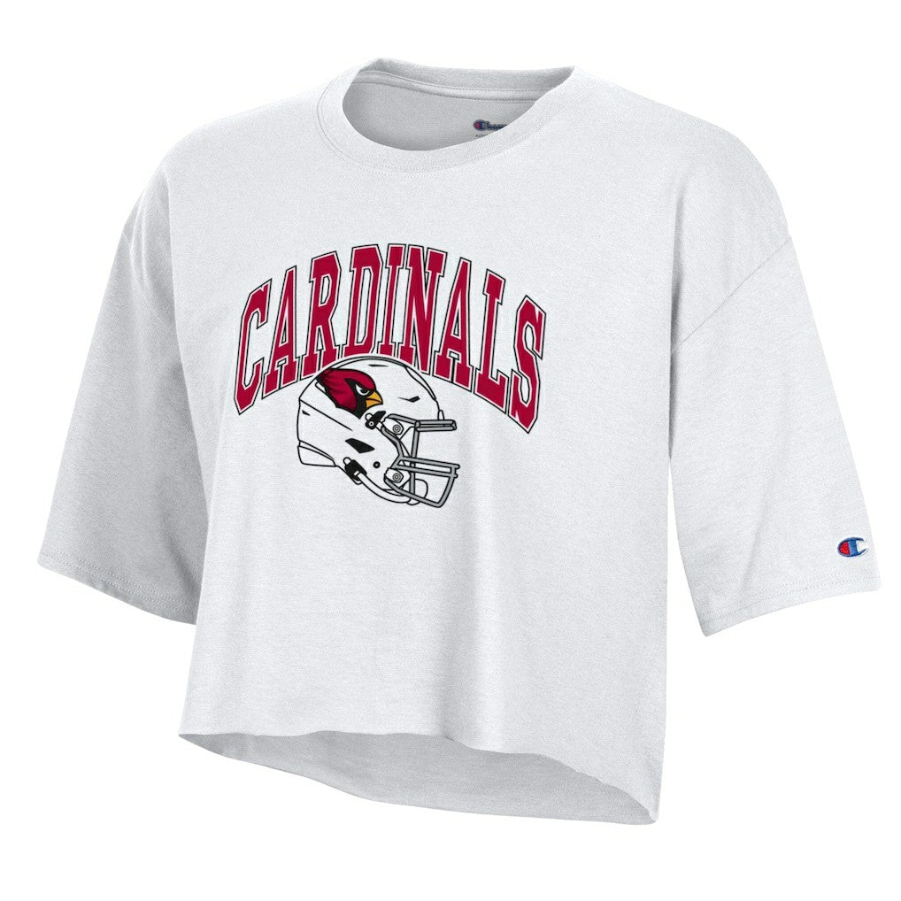 Women's Boyfriend Cropped T-Shirt - Arizona Cardinals