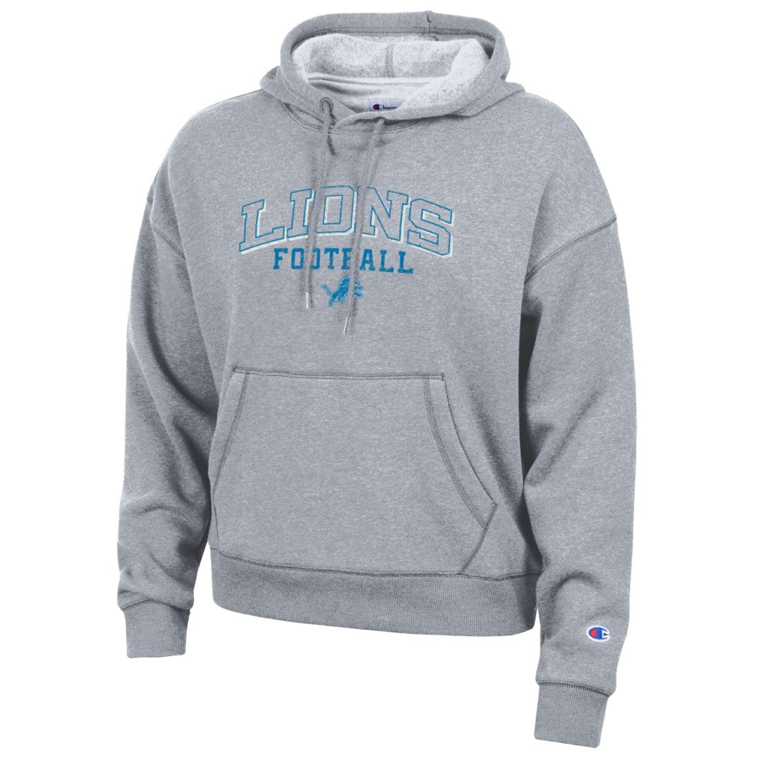 Women's Triumph Tri-Blend Hoodie - Detroit Lions