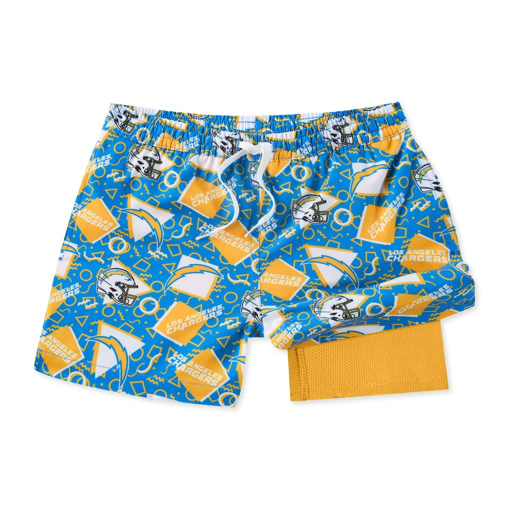 Chubbies Game Day Fit Classic Lined Swim Trunks - Los Angeles Chargers