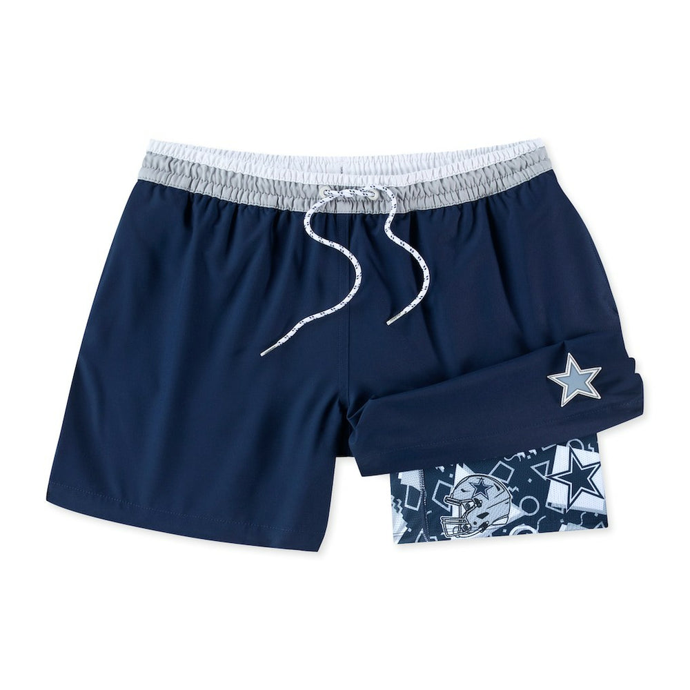 Chubbies The Secret Lined Swim Trunks - Dallas Cowboys